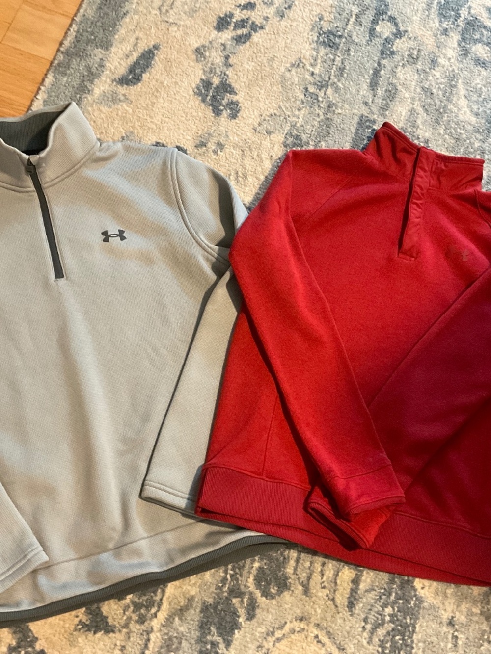 Boys Under Armour Quarter Zip Size Large